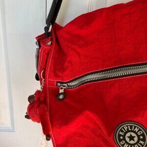 Large Red Kipling Crossbody bag